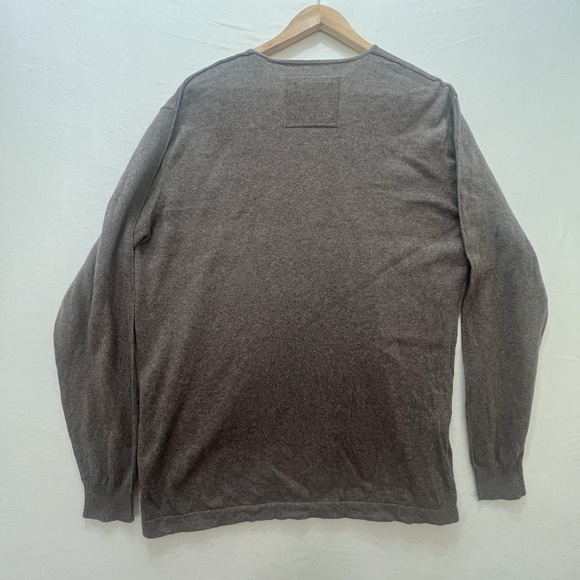 Tommy Bahama Sample Tag Dark Gray Brown Pullover Sweater Sz Large‎ Long Sleeve - Picture 3 of 13